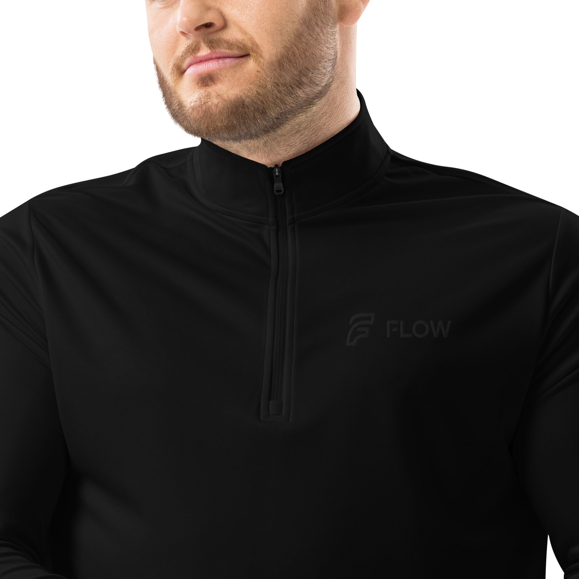 FLOW X ADIDAS TECH SHIRT » BLACK STEALTH