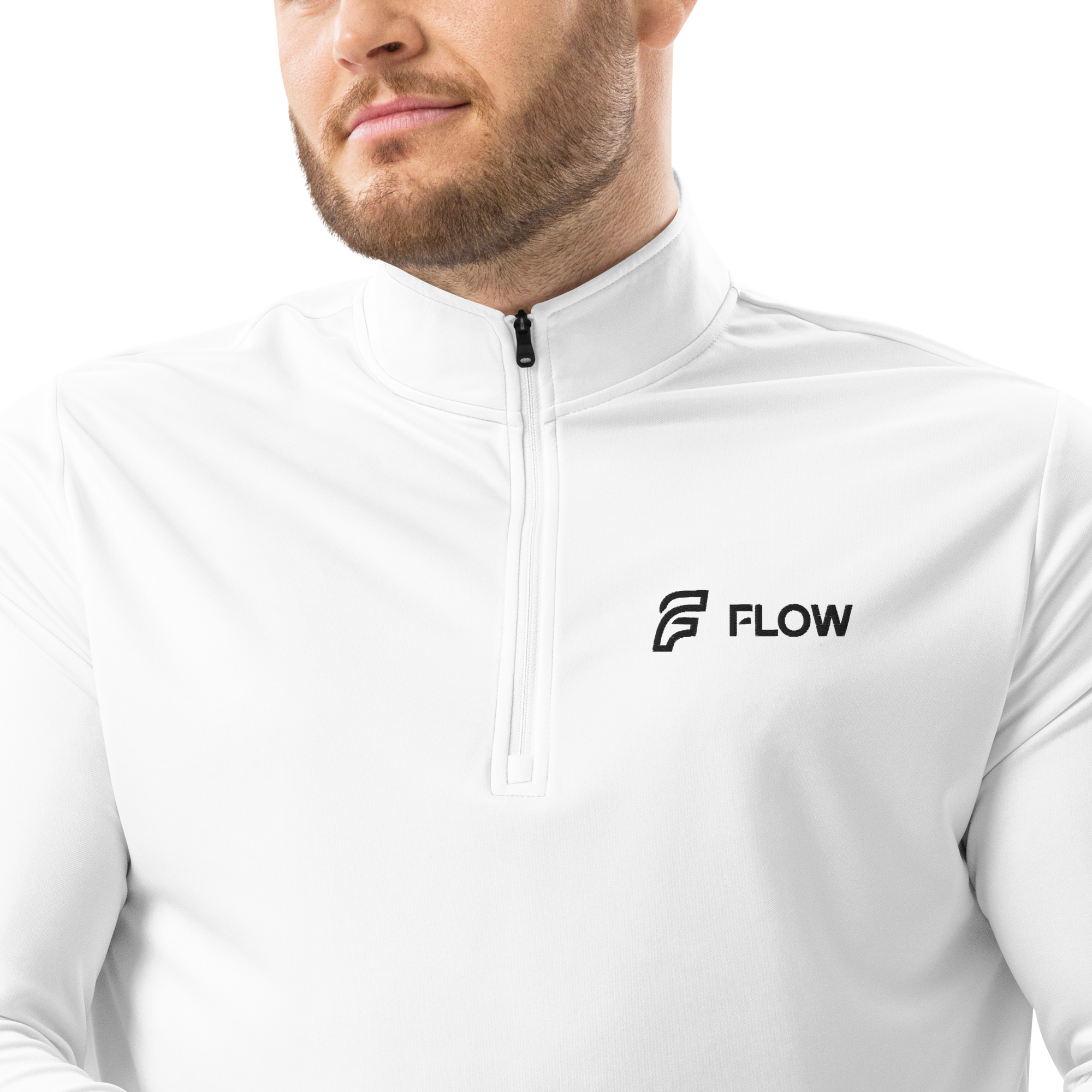 FLOW X ADIDAS TECH SHIRT » WHITE HIGH CONTRAST